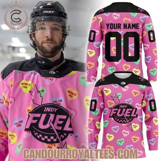 Indy Fuel Valentine’s Day Hockey Jersey
