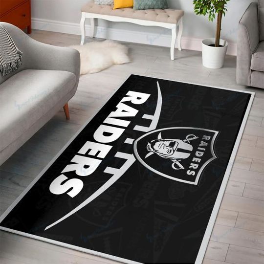 Las Vegas Raiders Rectangle Rug