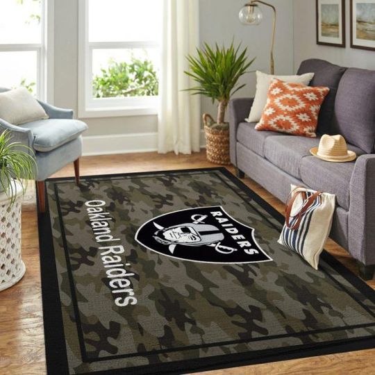 Discover Las Vegas Raiders Rectangle Rug