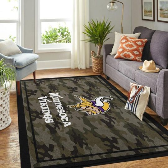 Minnesota Vikings Rectangle Rug