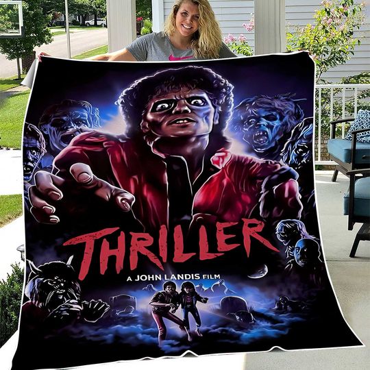 Discover Thriller Song Soft Blanket