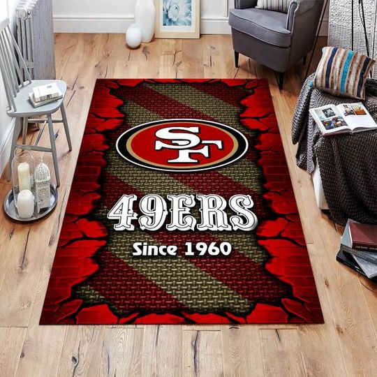 San Francisco 49ers Rectangle Rug