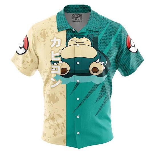 Discover Sn Lax Pattern PKM Button Up Hawaiian Shirt Cute Sn Lax Tropical Button Up Summer Beach Outfit Fun Sn Lax Unisex Style Shirt