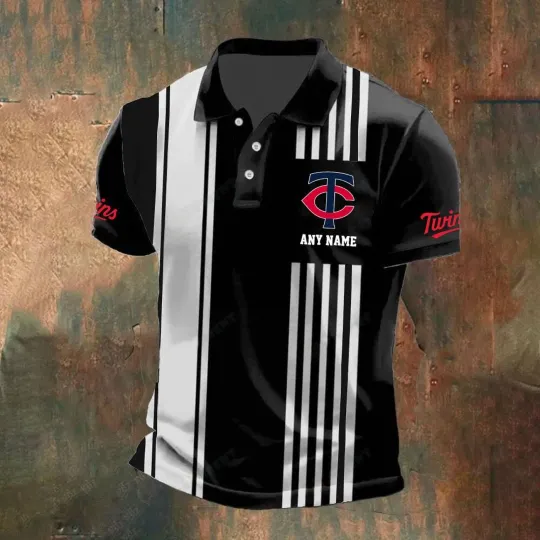 Discover Minnesota Personalized Name Stripped Polo Design Fan Gear