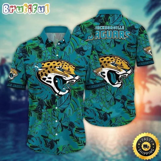 Jacksonville Football Jaguarss Team Hawaiian Shirt Button Down