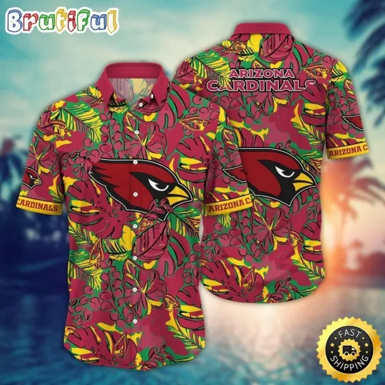 Discover Arizonna Football Cardinalss Team Hawaiian Shirt Button Down Unisex