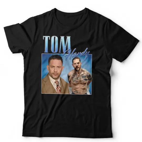 Tom Hardyy T-Shirt Unisex Retro Stag Hen Do Appreciation
