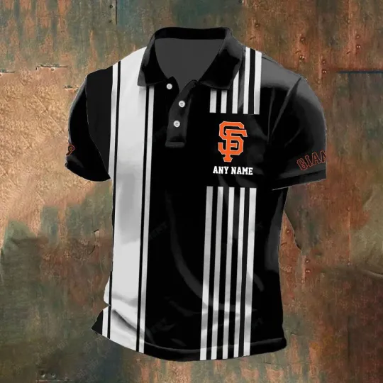 Discover San Francisco Personalized Name Stripped Polo Design Fan Gear