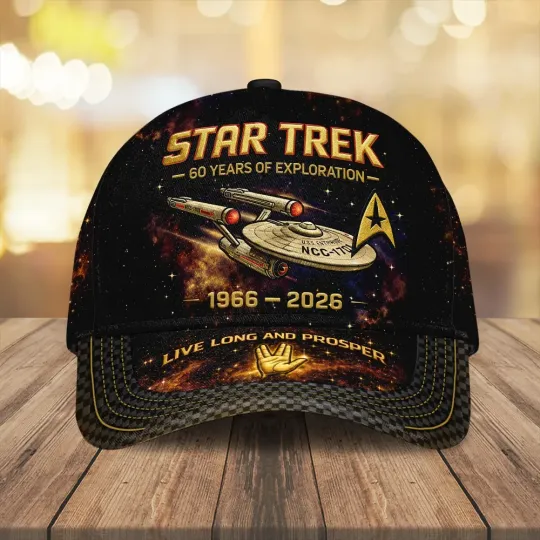 Discover Star T re k 60th Anniversary Classic Cap –  4013