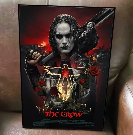 Discover The Crow Movie Poster Premium Matte Vertical Poster