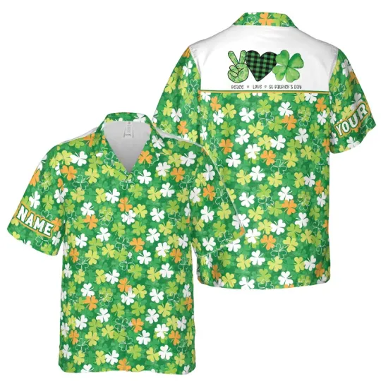 Discover Funny Gorilla Leprechaun Hawaiian Shirt St. Patrick's Day Irish Beer All Sizes