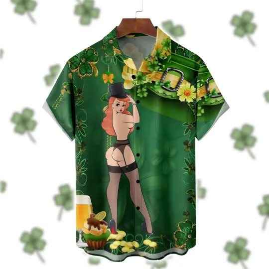 Discover St Patrick’s Day Hawaiian Shirt - Adults & Youth