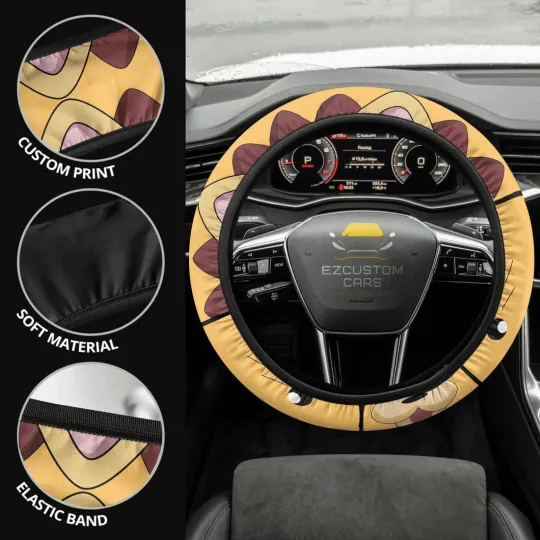 Discover Kon RIPP JUNC Anime Steering Wheel Cover