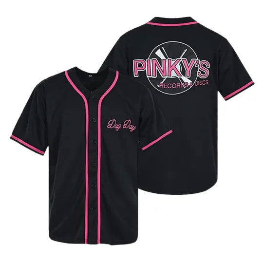 Discover Men's Next Friday Pinky's Record Movie HipHop Party Baseball Jersey
