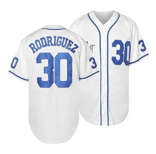 Discover Benny 'The Jet' Rodriguez 30 The Sandlot Bel Air Baseball Jerseys