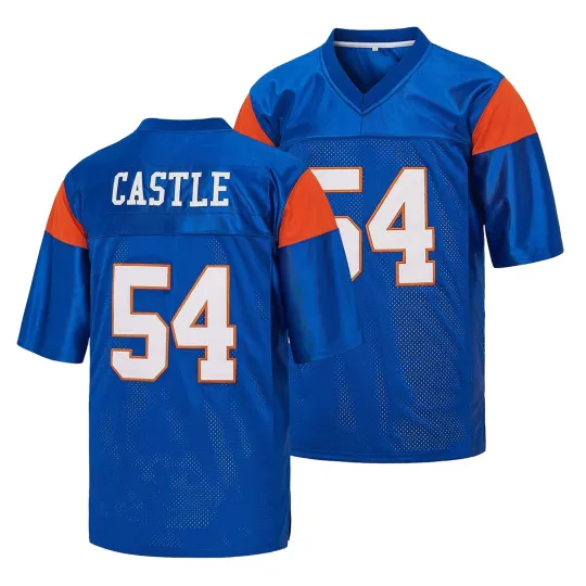 Discover Thad Castle #54 Blue Mountain State Movie Training Football Jersey