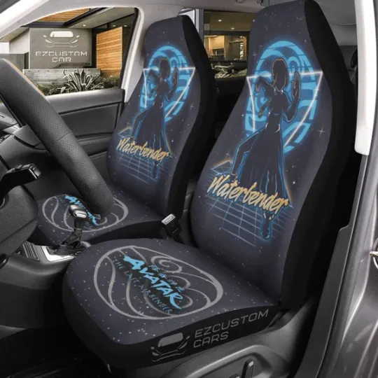 Discover Katara Custom Avatar Car Seat Cover - Avatar: The Last Airbender Anime Car Accessories