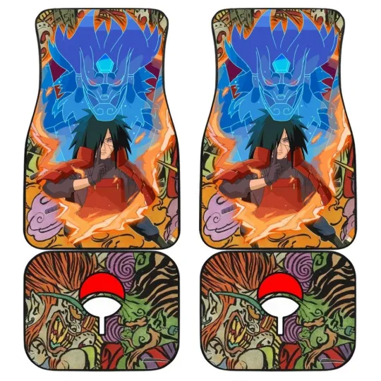 Akatsuki Car Floor Mats Madara Susanoo