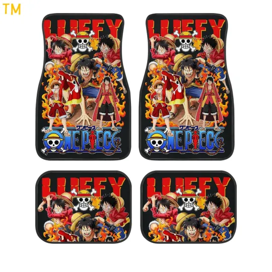 Discover One Piece Car Floor Mats Set