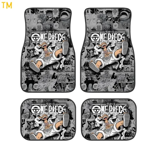 Discover One Piece Car Floor Mats Set