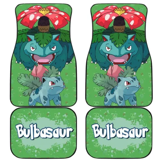PKM Car Floor Mats Bulbasaur