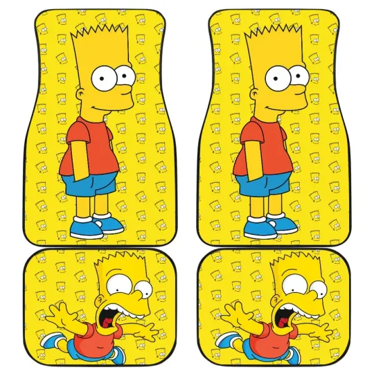 The Simpsons Car Floor Mats Car Accessories
