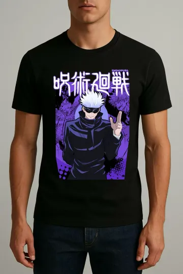 Discover Jujutsu Satoru Satoru Gojo Anime Graphic T-Shirt