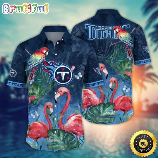 Discover Tennessee Football Titanss Team Hawaiian Shirt Button Down Unisex