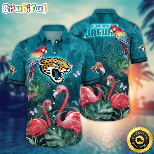 Discover Jacksonville Football Jaguarss Team Hawaiian Shirt Button Down