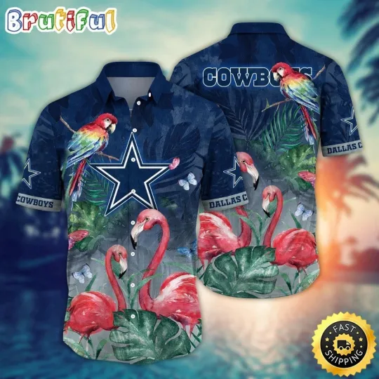Discover Dallas Football Cowboyss Team Hawaiian Shirt Button Down Unisex