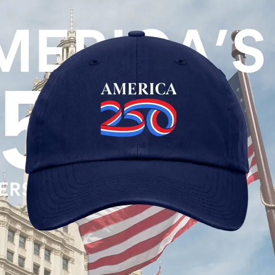 Discover Printed Semiquincentennial 250th Anniversary Baseball Cap