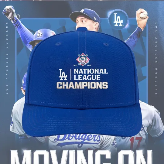 Discover Printed Los Angeles 2025 National Baseball Champs Cap