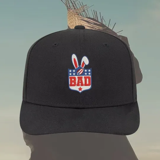 Discover Bad Rabbit Shield Embroidered Baseball Cap - Black
