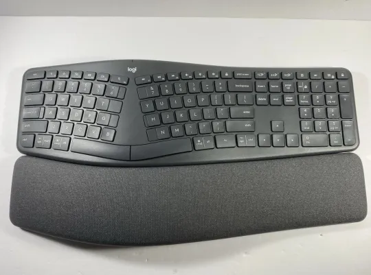 Discover Logitech ERGO K860 Wireless Keyboard Ergonomic - No Dongle Tested Works