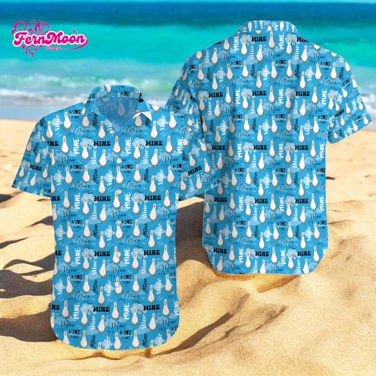 Disney Finding Nemo Hawaiian Shirt Mine Mine Seagull Beach Shirt Matching Disney Family Vacation Outfit