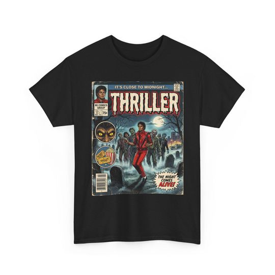 Discover Michael Jackson Thriller Comic T-Shirt