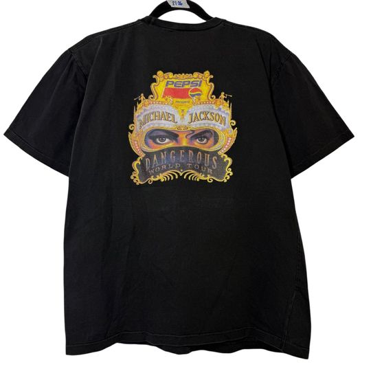 1992 Michael Jackson Dangerous Pepsi Tour T-Shirt