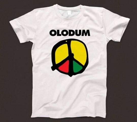 Discover Olodum T-Shirt 1007 Retro White Unisex Graphic Top