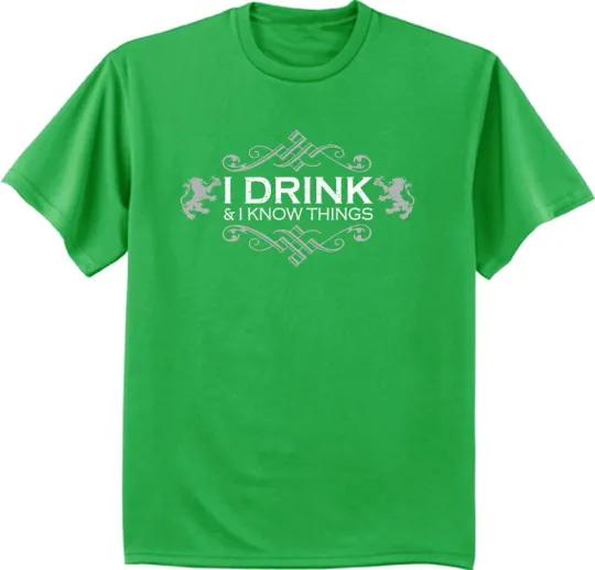 Discover Funny Drinking T-shirt St Patricks Day Clothing Accessories Mens Graphic Tees