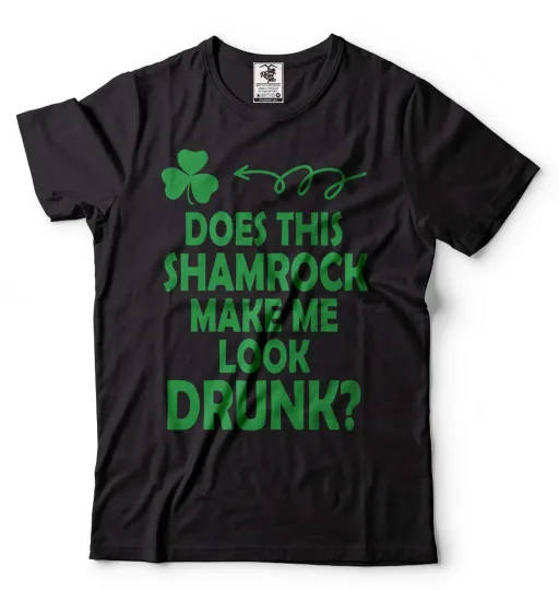 Discover St. Patrick's day Funny Drinking Pub Tee Shirt Saint Patricks Look Drunk T-shirt