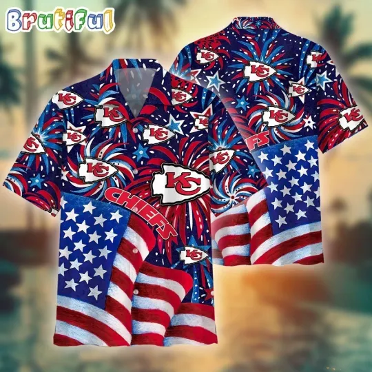 Discover Kansas City Football KC Chiefss Team Hawaiian Shirt Button Down Unisex Adults
