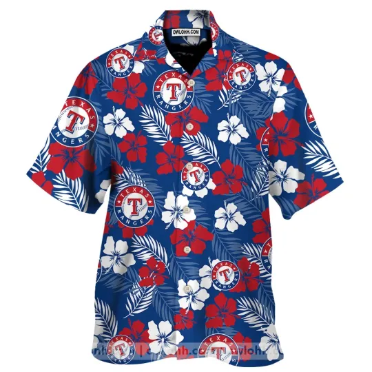 Discover Texas Rangerss Unisex Hawaiian Shirt