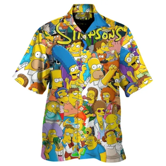 The Simpsons Doh Unisex Hawaiian Shirt