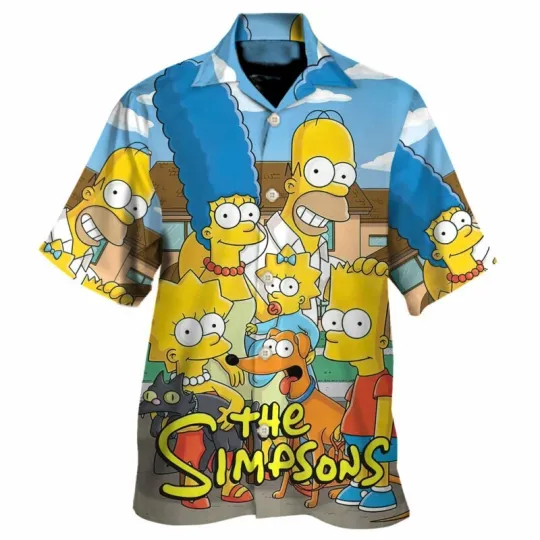 Discover The Simpsons Home Unisex Hawaiian Shirt
