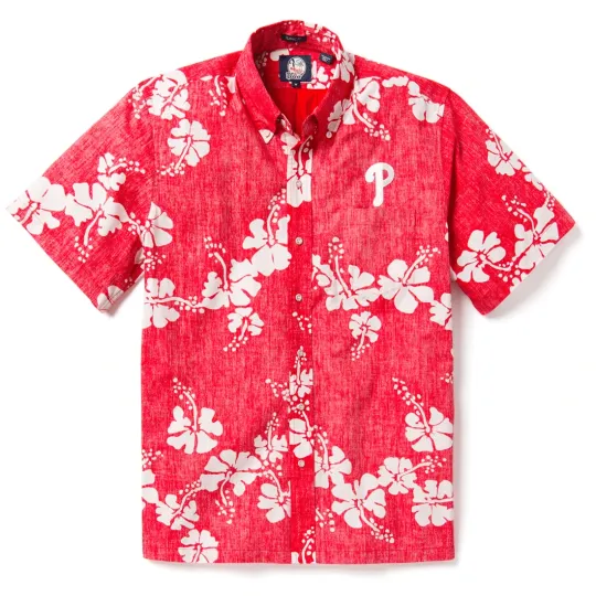 Discover Philadelphia Philliess 50Th State Hawaiian Shirt