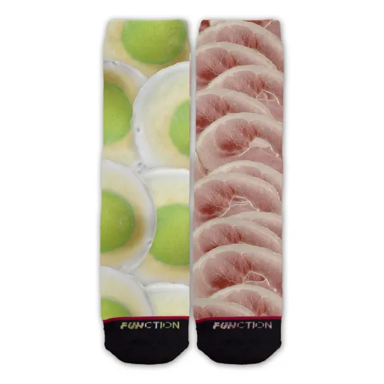 Discover Function Socks - St. Patrick's Day Green Eggs Ham Fashion Sock Clover irish