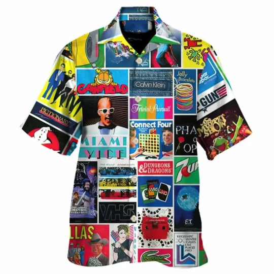 Discover The 1980s Classic Reminders Of Life Unisex Hawaiian Shirt
