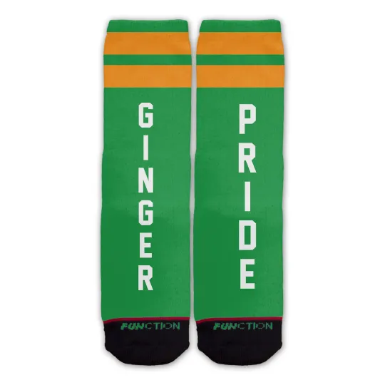 Discover Function - St. Patrick's Day Ginger Pride Fashion Socks Drinking Saint Paddys