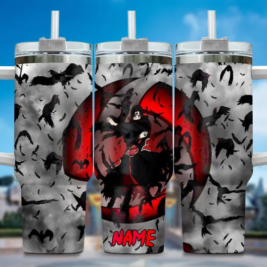Discover Custom Anime Ninja Tumbler with Handle