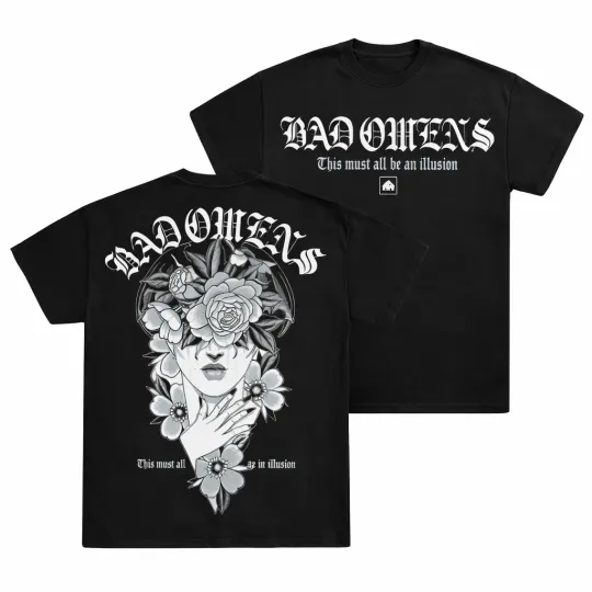 Discover Bad Omen Band "DYFL" NA Tour Merch 2026 T-shirt